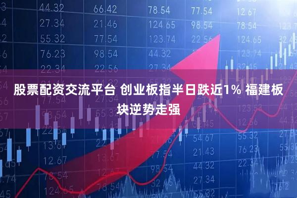 股票配资交流平台 创业板指半日跌近1% 福建板块逆势走强